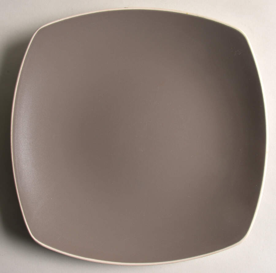 Edge Stone Grey Square Dinner Plate by Artisanal Kitchen Supply (AKS)-1