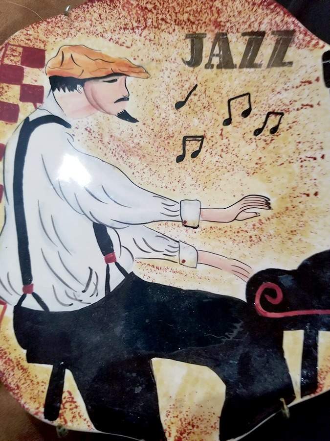 All That Jazz Salad Plate by Ambiance-1