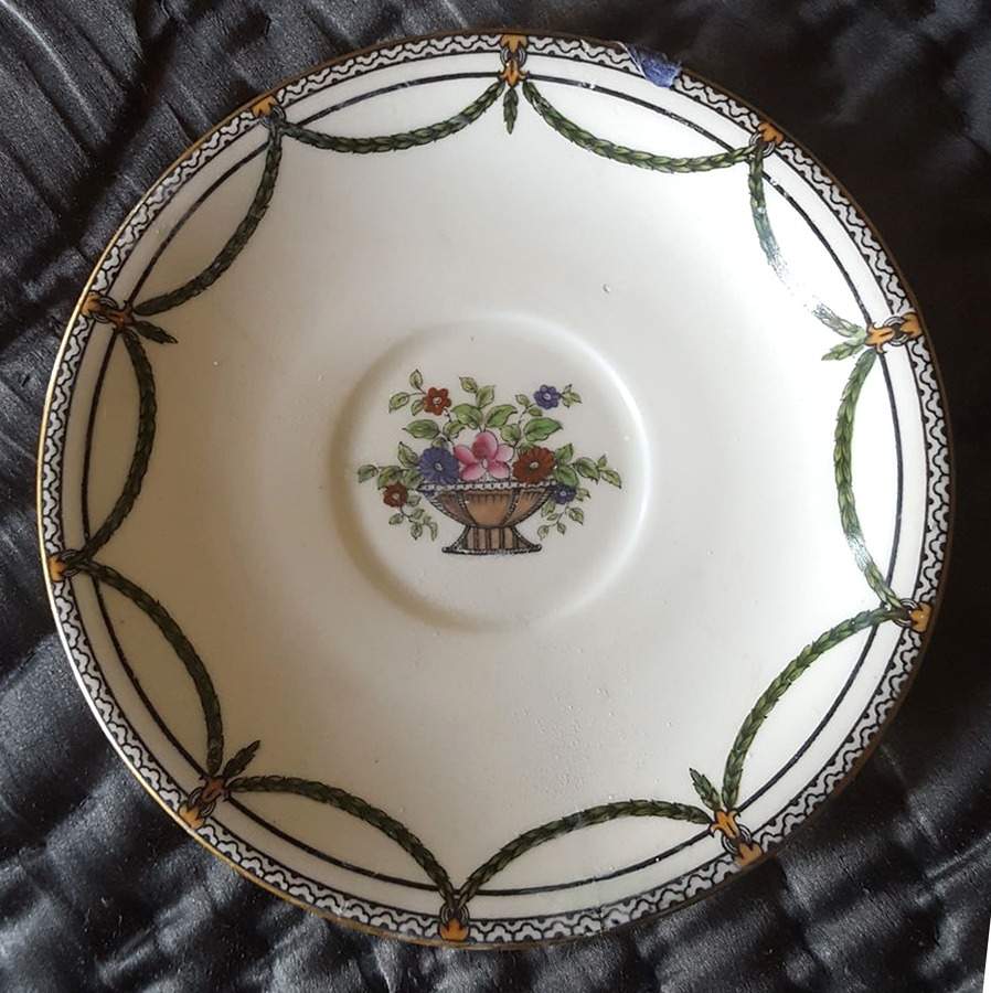 A3784 Saucer by John  Aynsley & Sons-1
