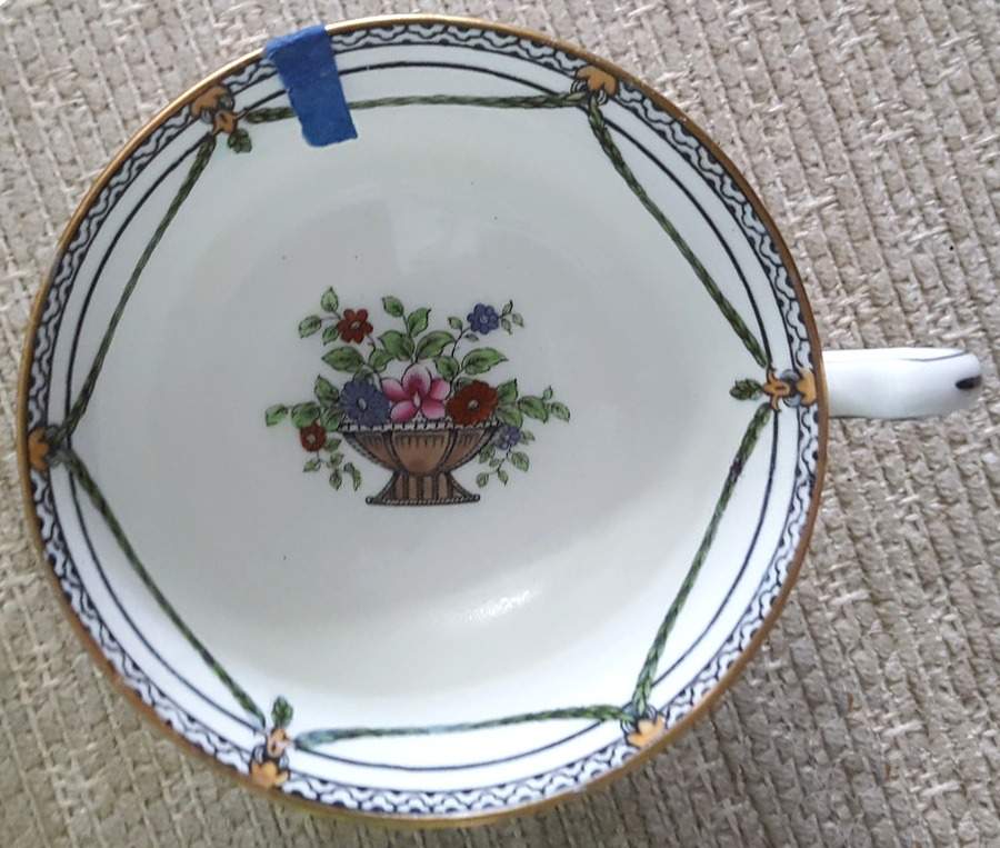 A3784 Footed Cup by John  Aynsley & Sons-1
