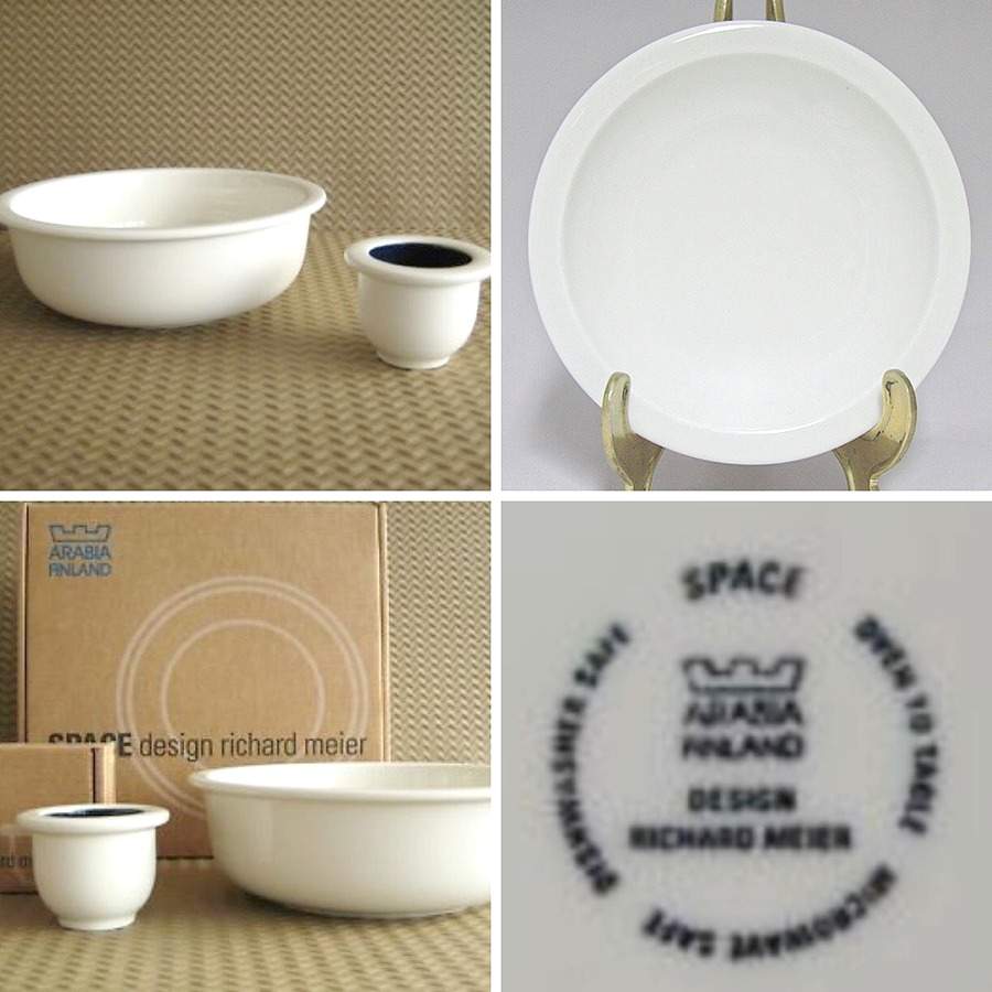 Space Dinner Plate by Arabia of Finland-1