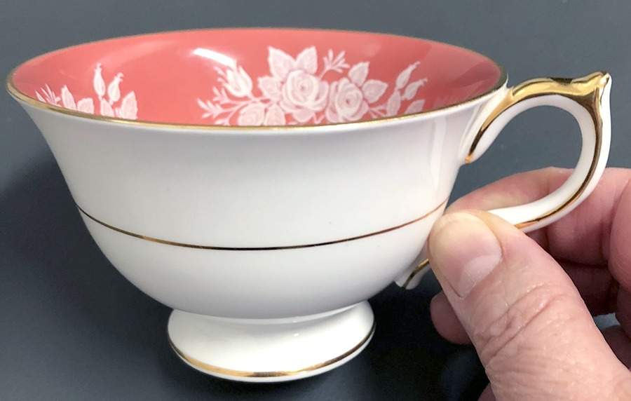 2448 Rust Footed Cup by John  Aynsley & Sons-1