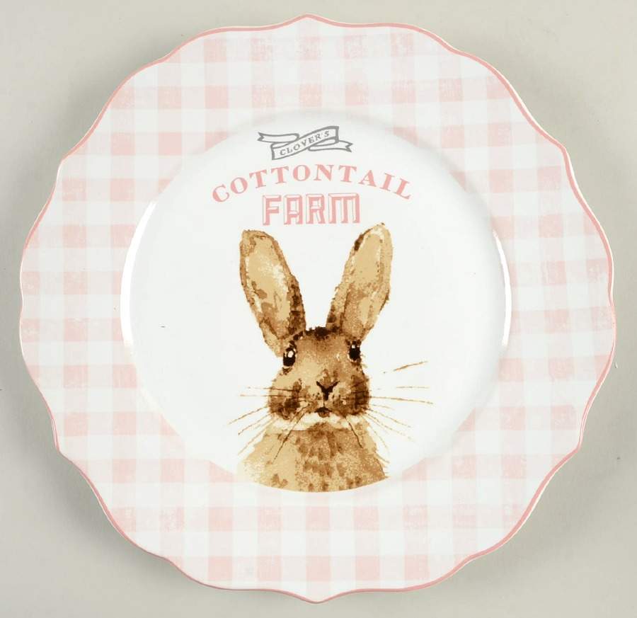 Cottontail Farm Dinner Plate by 222 Fifth (PTS)-1