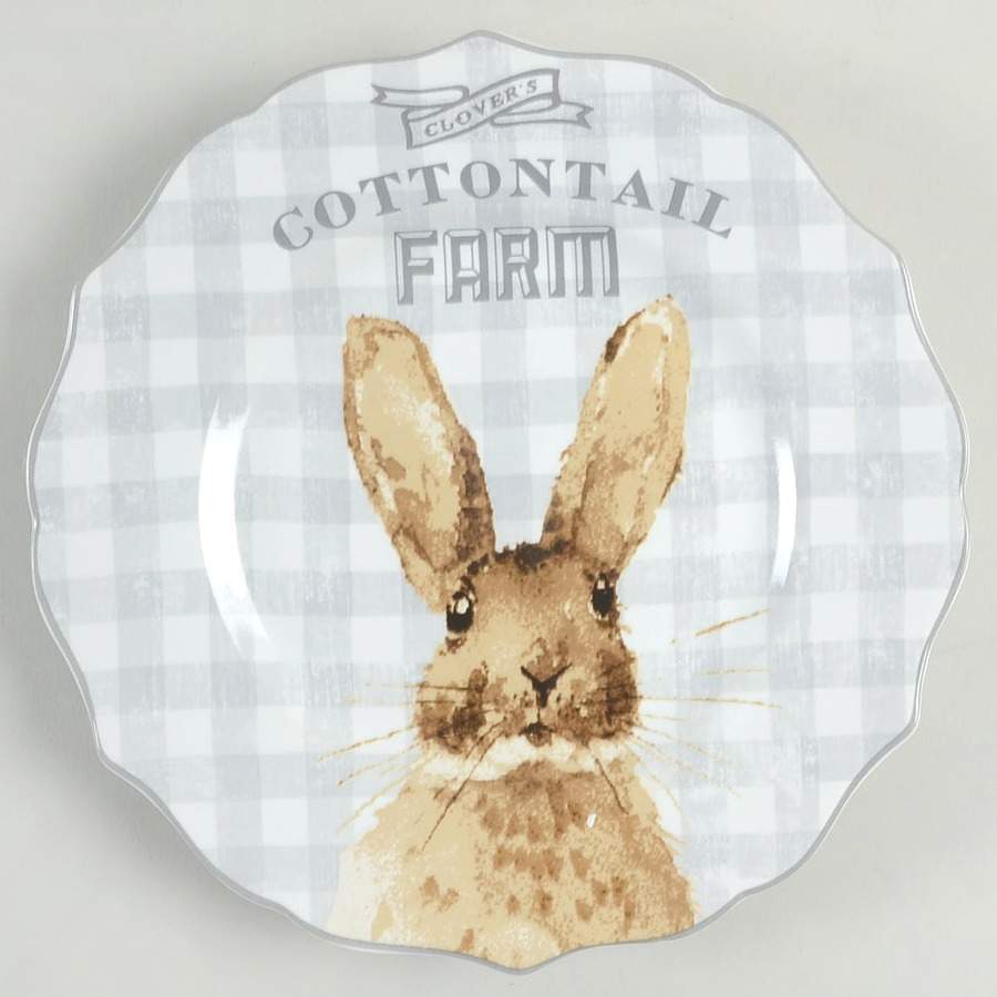 Cottontail Farm Salad Plate by 222 Fifth (PTS)-1