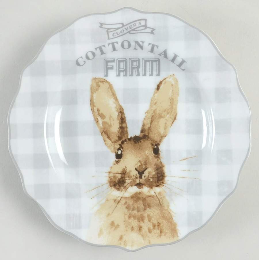 Cottontail Farm Appetizer Plate by 222 Fifth (PTS)-1
