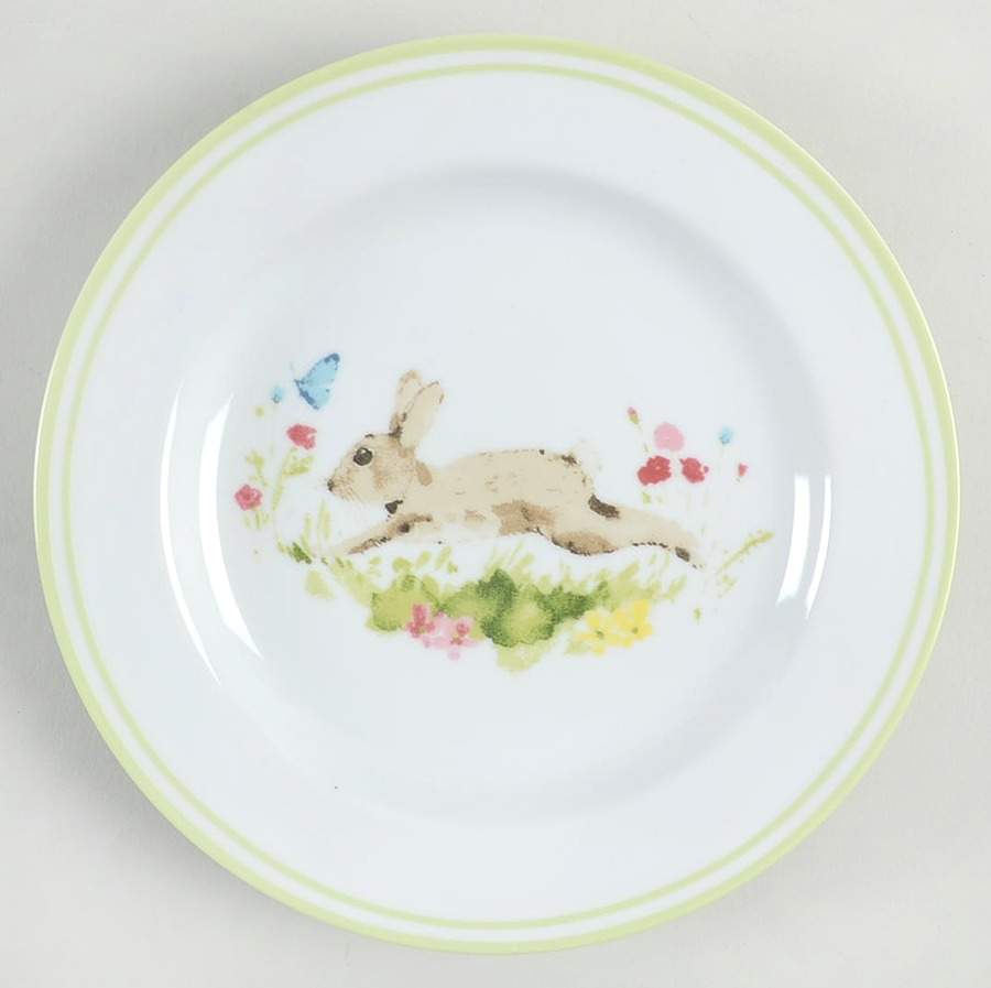 Susie Plaid Appetizer Plate by 222 Fifth (PTS)-1