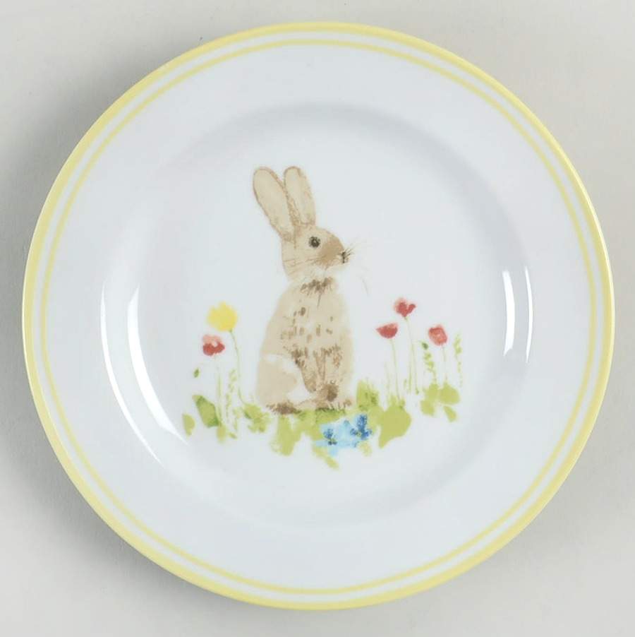 Susie Plaid Appetizer Plate by 222 Fifth (PTS)-1