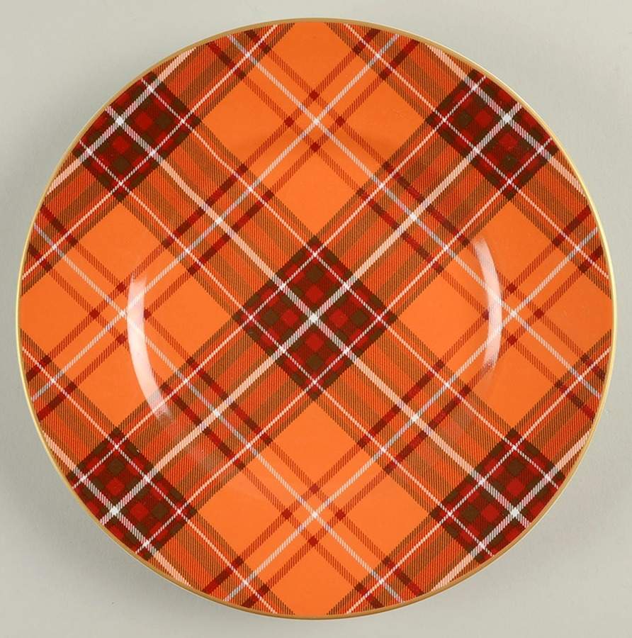 Wexford Orange Salad Plate by 222 Fifth (PTS)-1