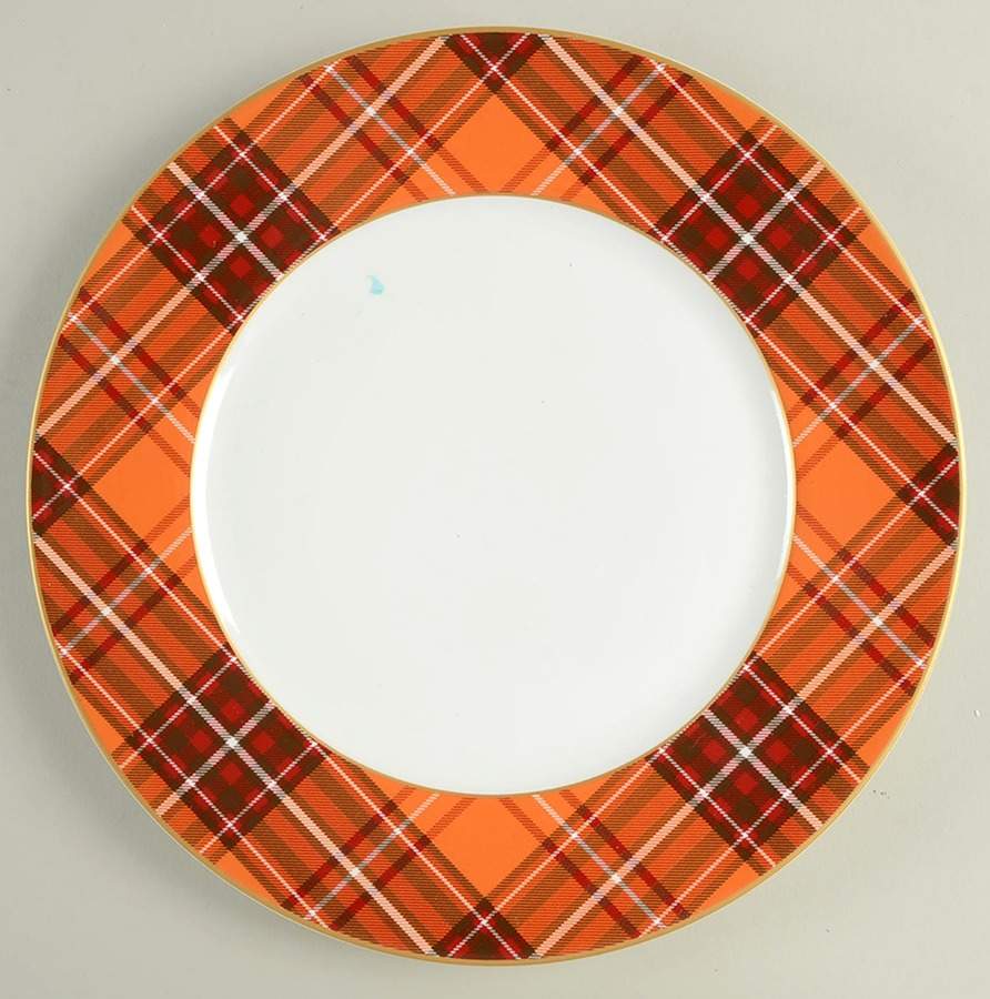 Wexford Orange Dinner Plate by 222 Fifth (PTS)-1