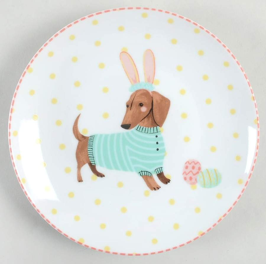 Easter Pups Appetizer Plate by 222 Fifth (PTS)-1