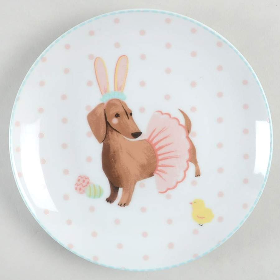 Easter Pups Appetizer Plate by 222 Fifth (PTS)-1