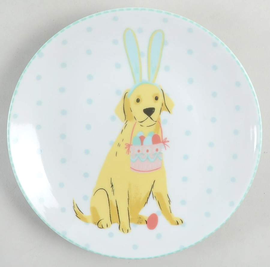 Easter Pups Appetizer Plate by 222 Fifth (PTS)-1