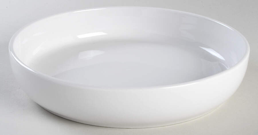 Avesta White Individual Dinner Bowl by Project 62 China-1