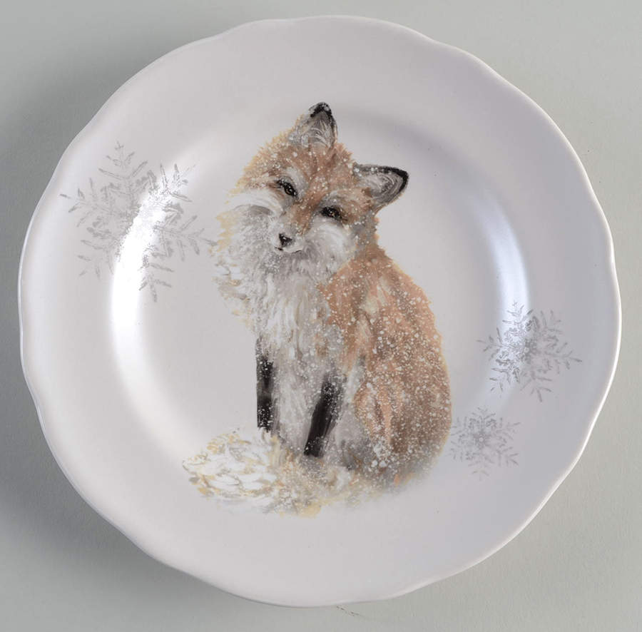 Winter Woodland Salad Plate by Alder and Ash-1