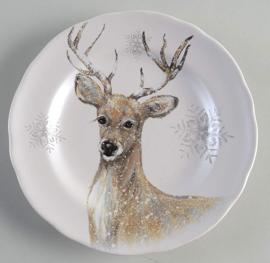 Winter Woodland Salad Plate by Alder and Ash-1