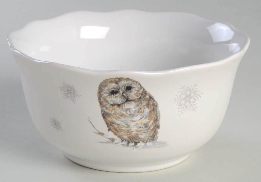 Winter Woodland Soup/Cereal Bowl by Alder and Ash-1