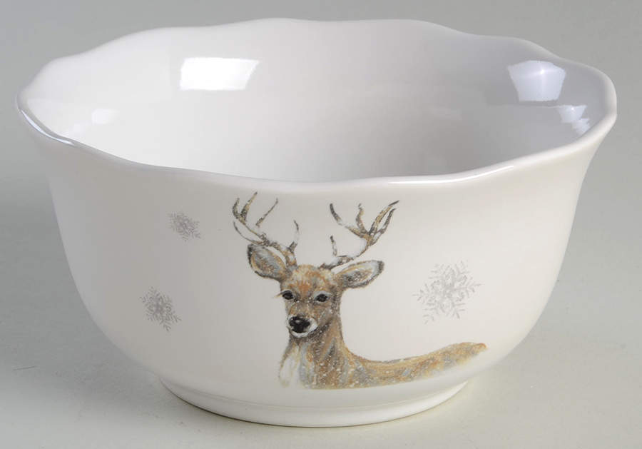 Winter Woodland Soup/Cereal Bowl by Alder and Ash-1