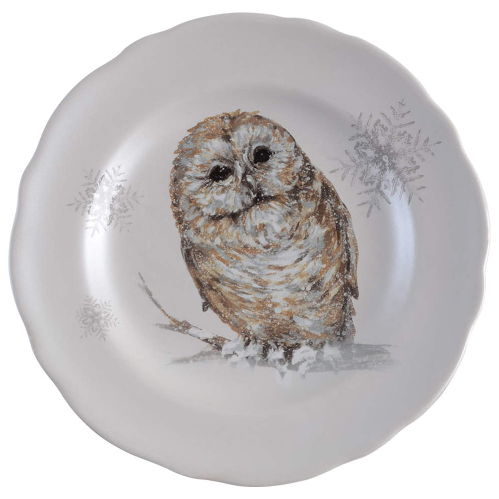 Winter Woodland Salad Plate by Alder and Ash-1