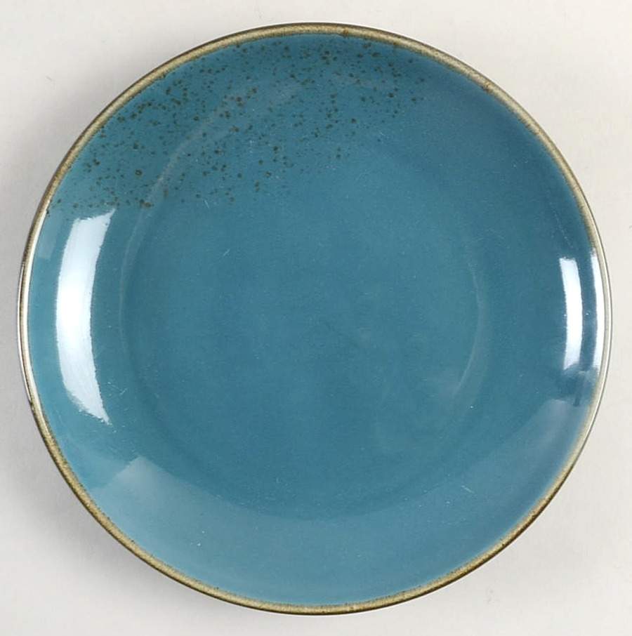 Reactive Glaze Aqua Salad Plate by 222 Fifth (PTS)-1