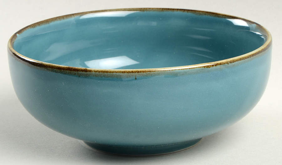 Reactive Glaze Aqua Soup/Cereal Bowl by 222 Fifth (PTS)-1