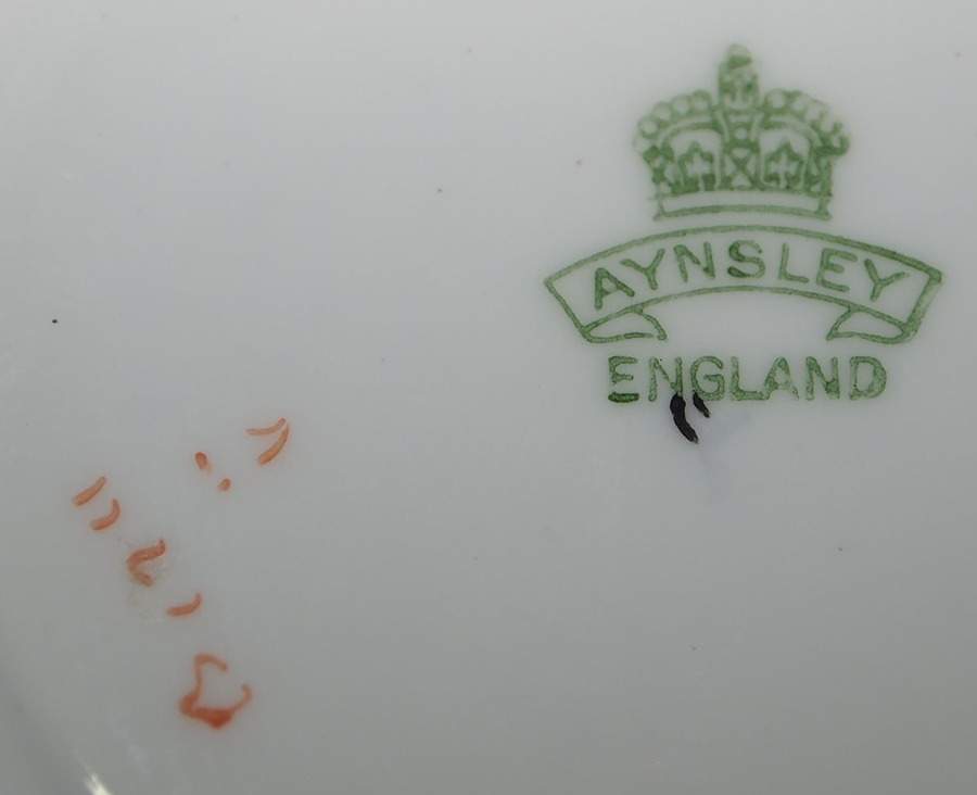 B1711 Saucer by John  Aynsley & Sons-1