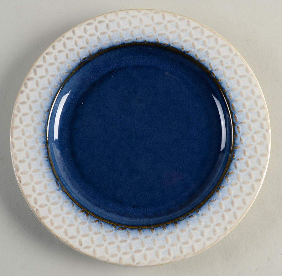 Piper Blue Salad Plate by American Atelier-1