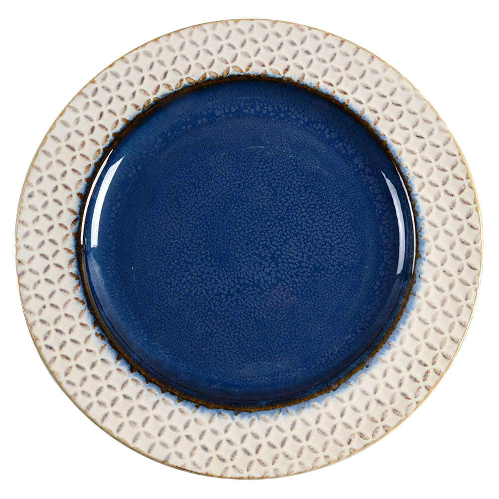 Piper Blue Dinner Plate by American Atelier-1