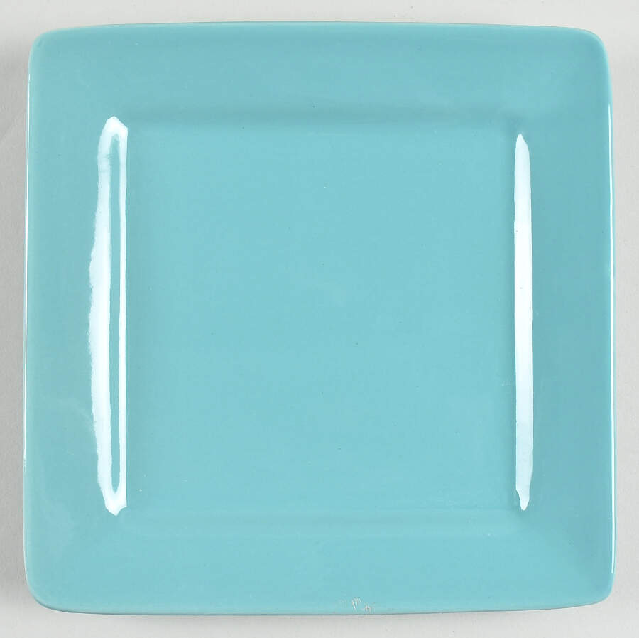 Nova Turquoise Salad Plate by American Atelier-1