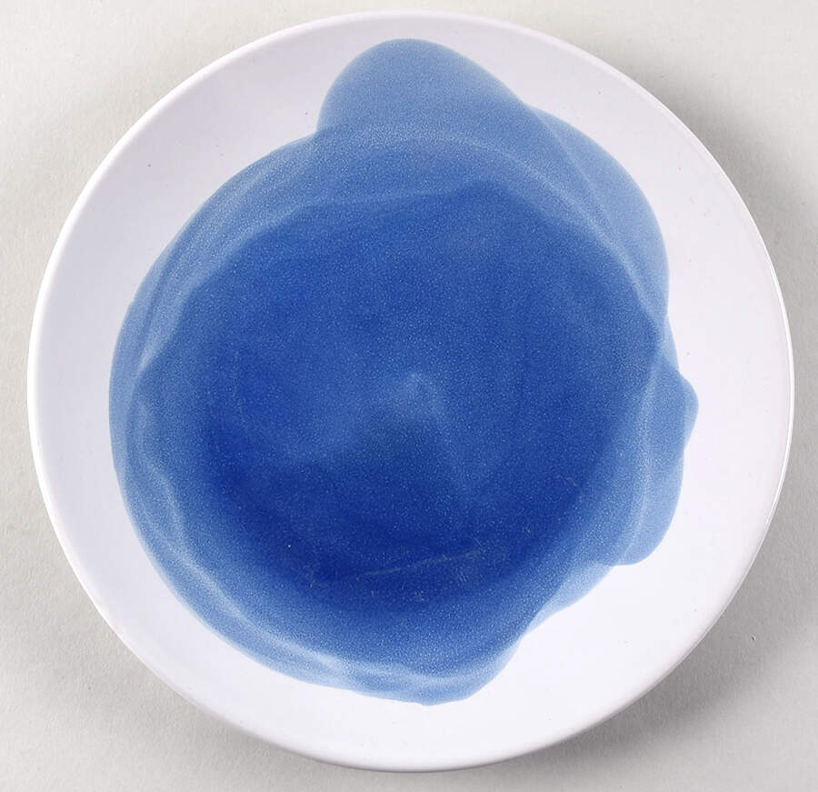 Oasis Blue Salad Plate by American Atelier-1