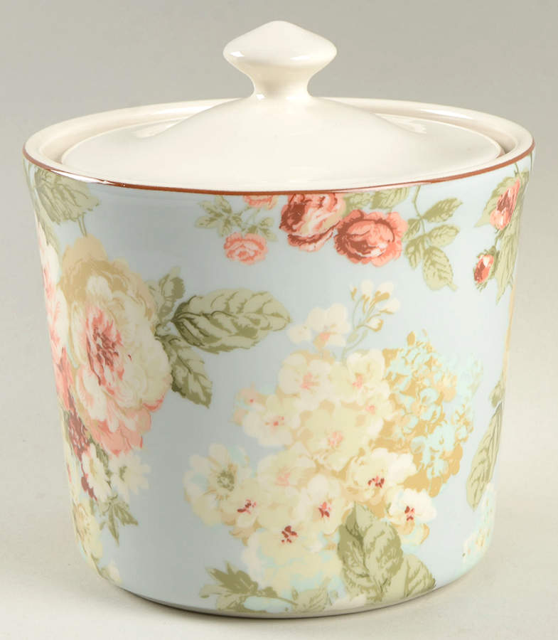 Gillian Rose Medium Canister & Lid by 222 Fifth (PTS)-1