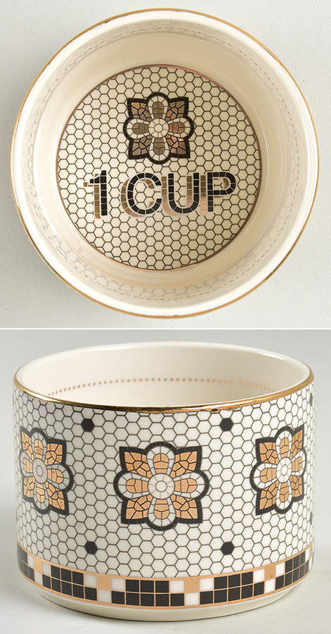 Bistro Tile 1 Cup Measuring Cup by Anthropologie-1