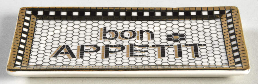 Bistro Tile Tray for Salt and Pepper Set by Anthropologie-1
