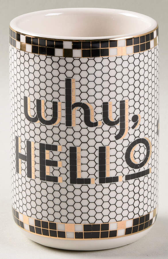 Bistro Tile Small Tumbler by Anthropologie-1