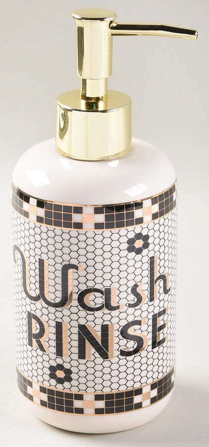 Bistro Tile Lotion/Soap Dispenser by Anthropologie-1