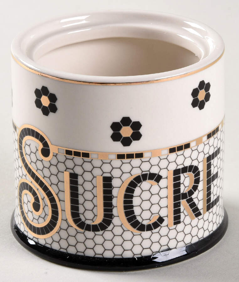 Bistro Tile Sugar Bowl No Lid by Anthropologie-1