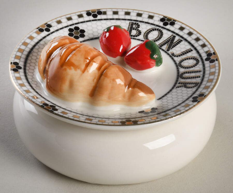 Bistro Tile Small Trinket Box & Lid by Anthropologie-1
