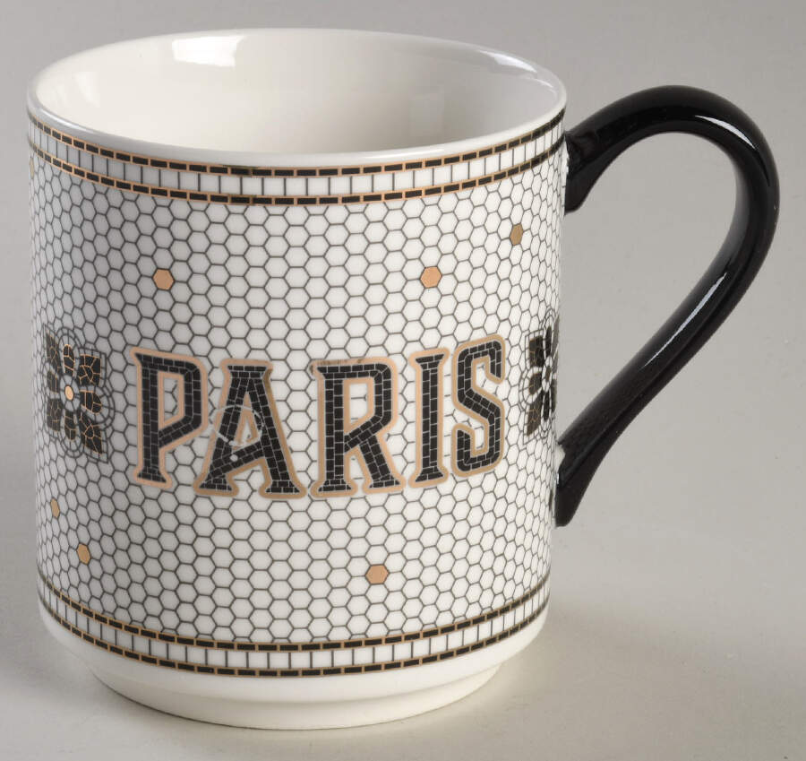 Bistro Tile Mug by Anthropologie-1