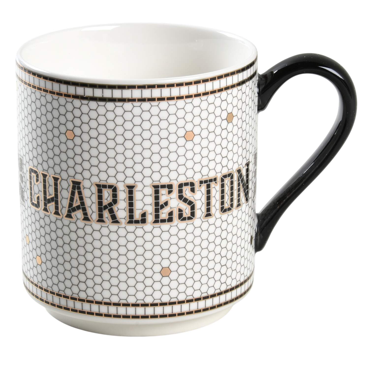 Bistro Tile Mug by Anthropologie-1