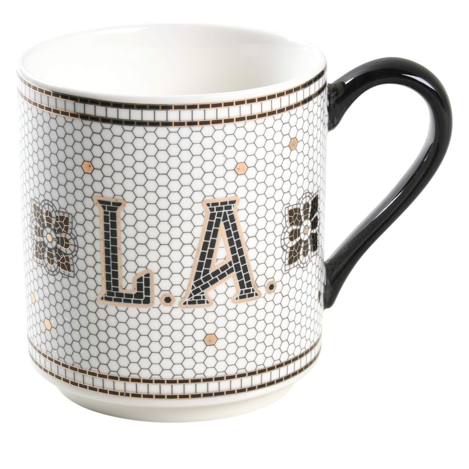 Bistro Tile Mug by Anthropologie-1