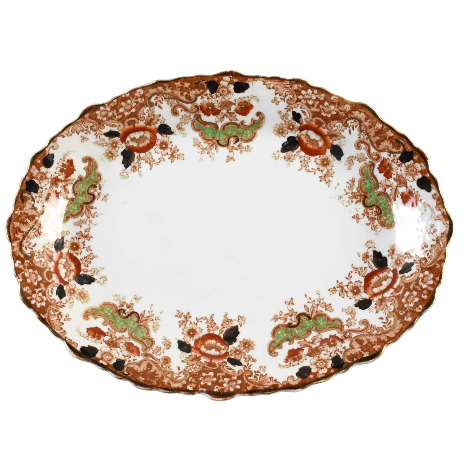 Derby 11" Oval Serving Platter by Adams China-1