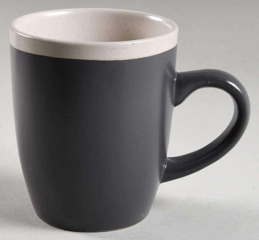 Serenity Dark Gray Mug by Stone Lain-1