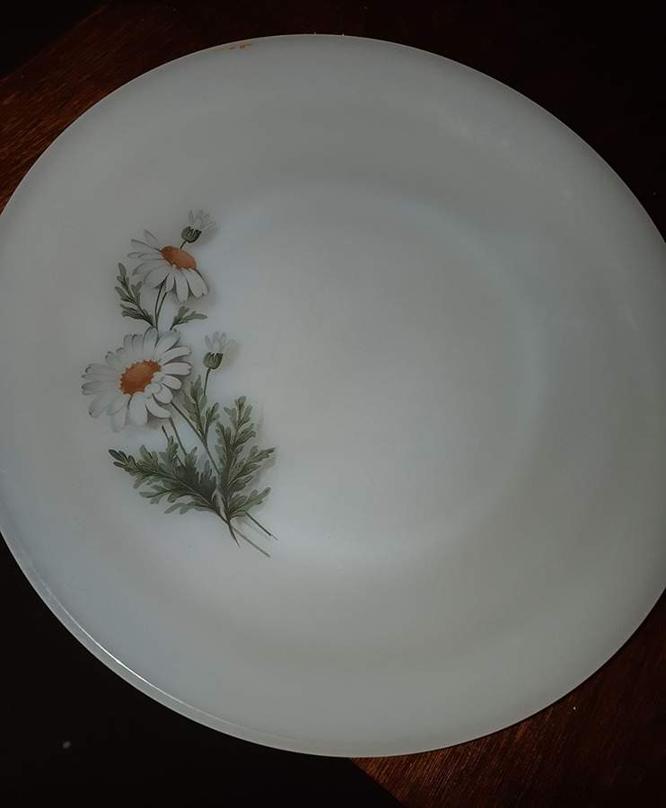 Daisy Salad Plate by Arcopal-1