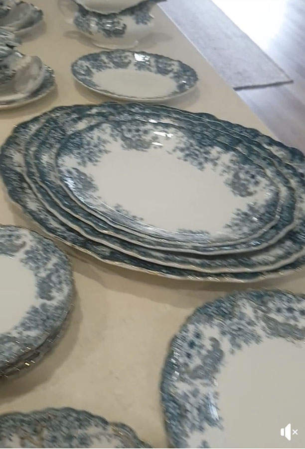 Derby 12" Oval Serving Platter by Adams China-1