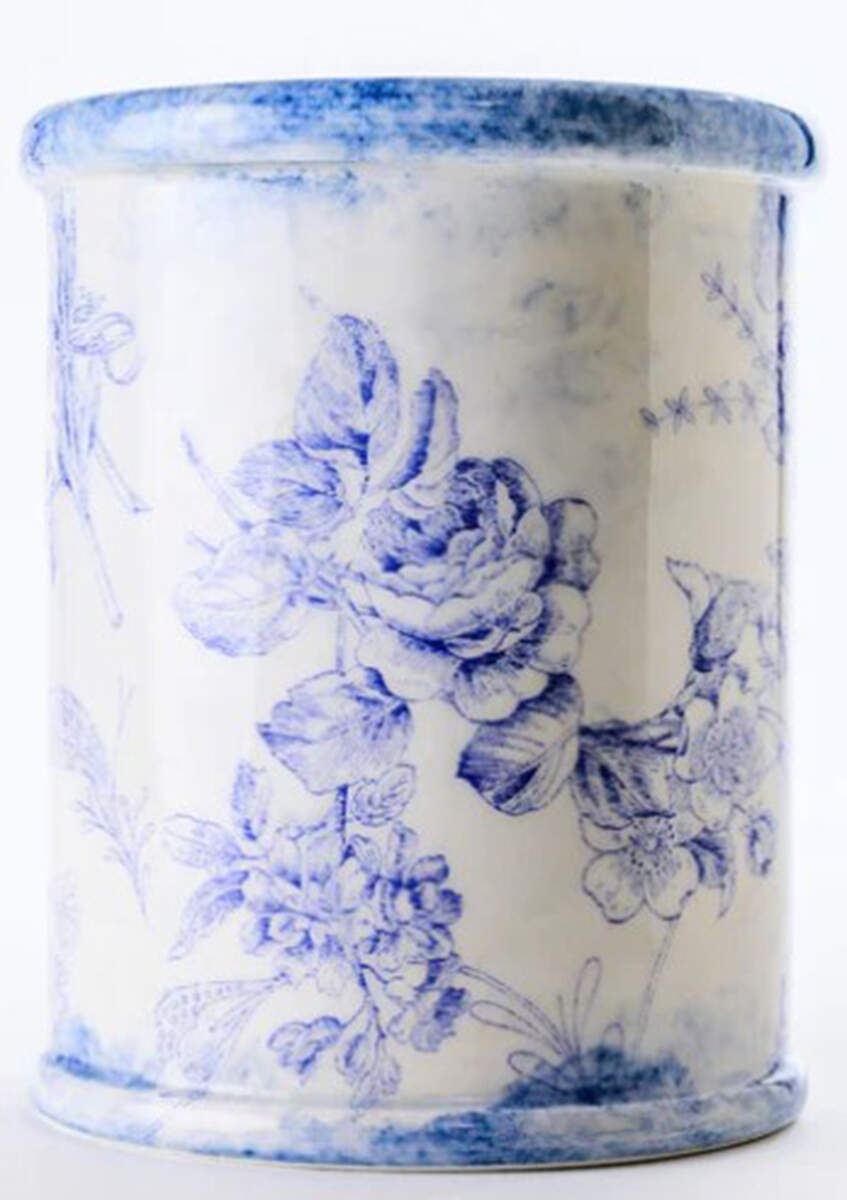 Giulietta Blue Utensil Holder by Arte Italica-1
