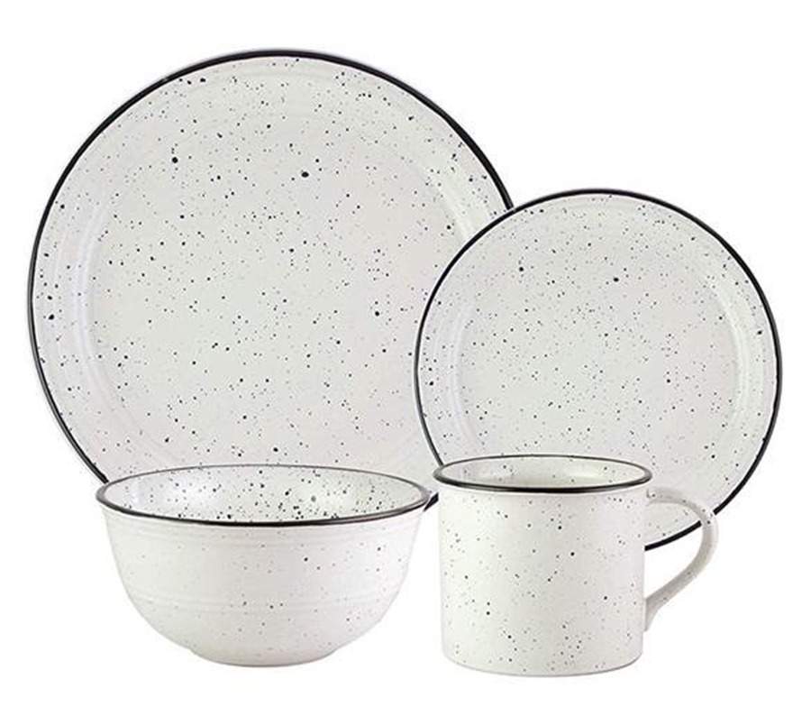 Speckled Dinner Plate by American Atelier-1