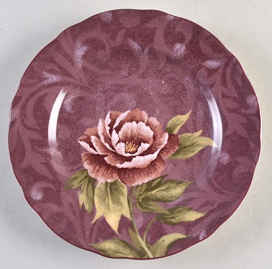 Chloe Rouge Salad Plate by 222 Fifth (PTS)-1