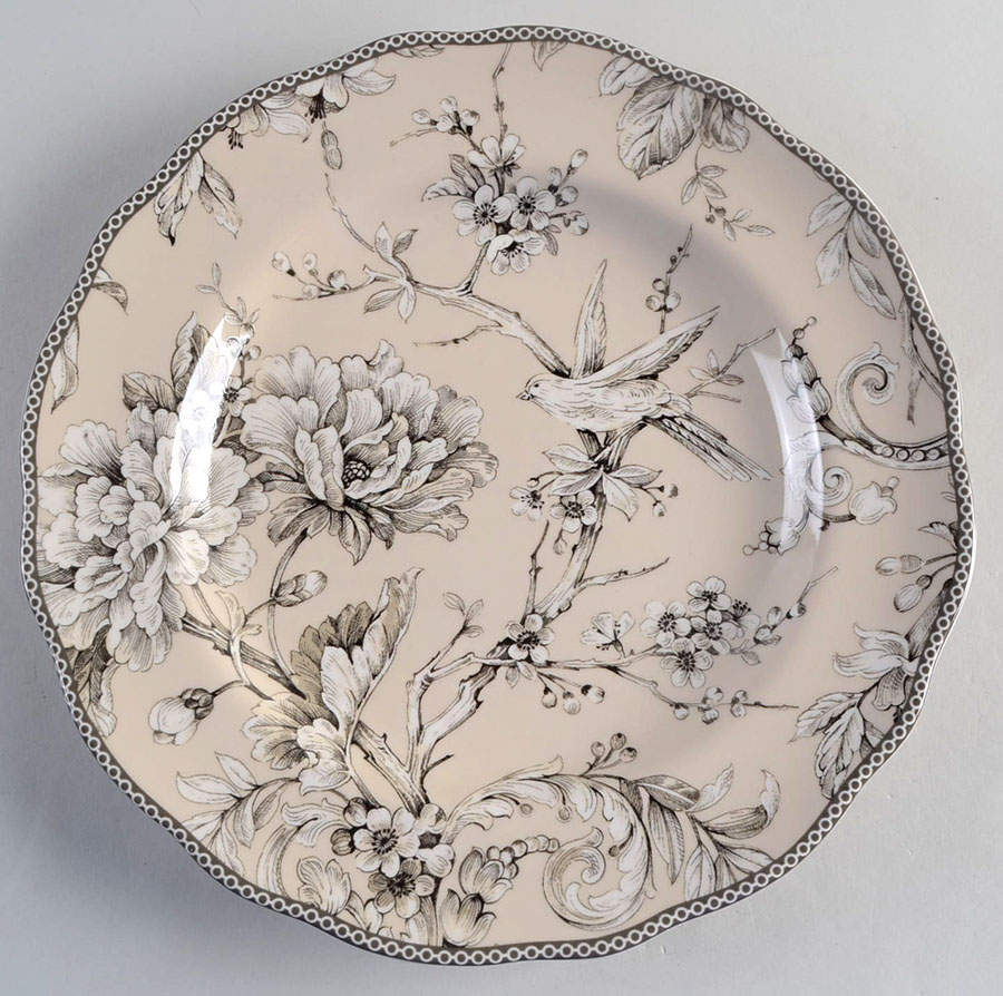 Adelaide Antique White Dinner Plate by 222 Fifth (PTS)-1
