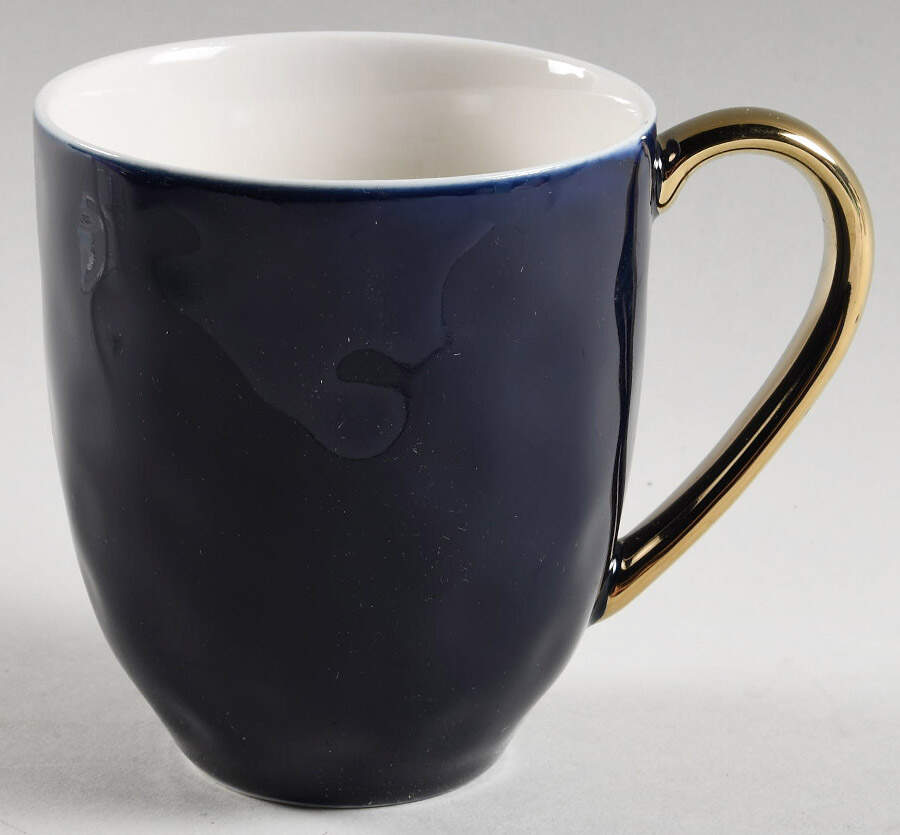 Florian Navy Blue Mug by Stone Lain-1