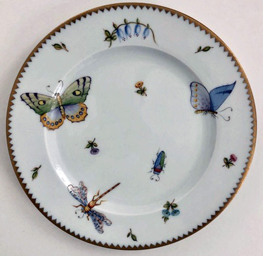 Butterfly Meadow Salad Plate by Anna Weatherley-1