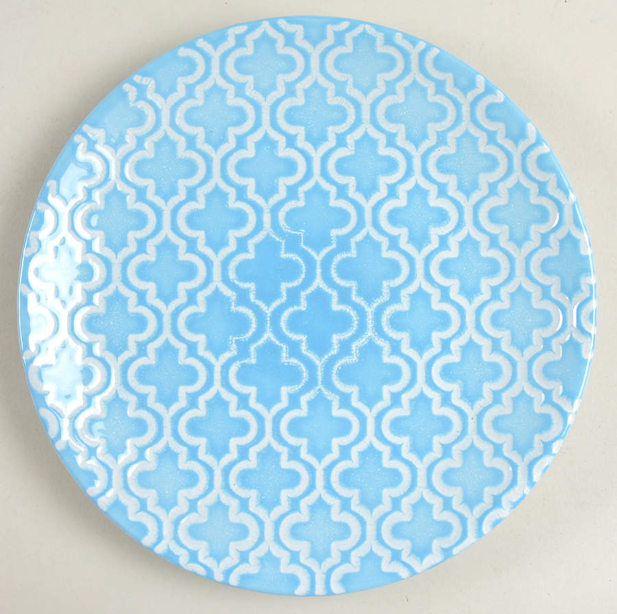 Quatre Blue Salad Plate by American Atelier-1